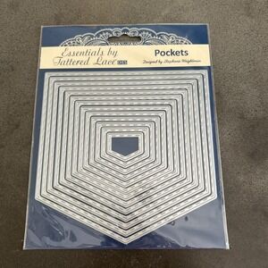Essentials By Tattered Lace Dies ETL220 Pockets BRAND NEW